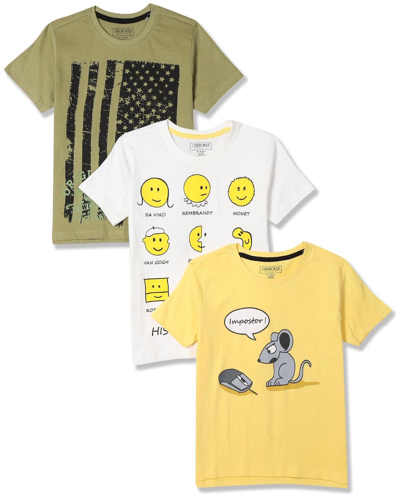 

CHEROKEE Boy Cotton Printed T-shirt - Multi
