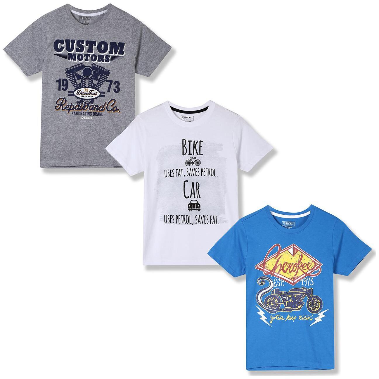 

CHEROKEE Boy Cotton Printed T-shirt - Multi