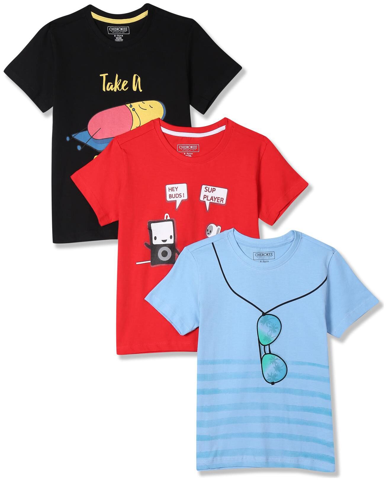 

CHEROKEE Boy Cotton Printed T-shirt - Multi