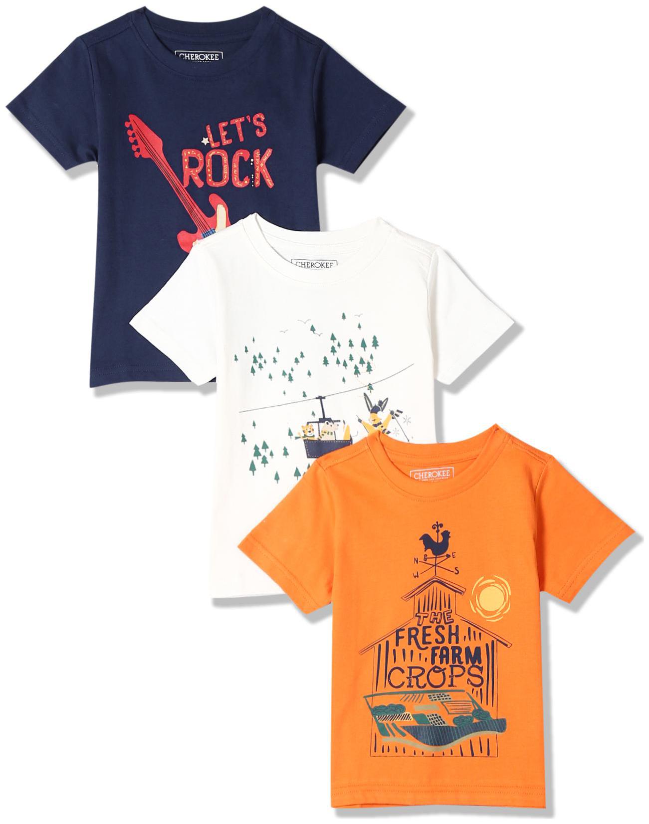 

CHEROKEE Boy Cotton Printed T-shirt - Multi