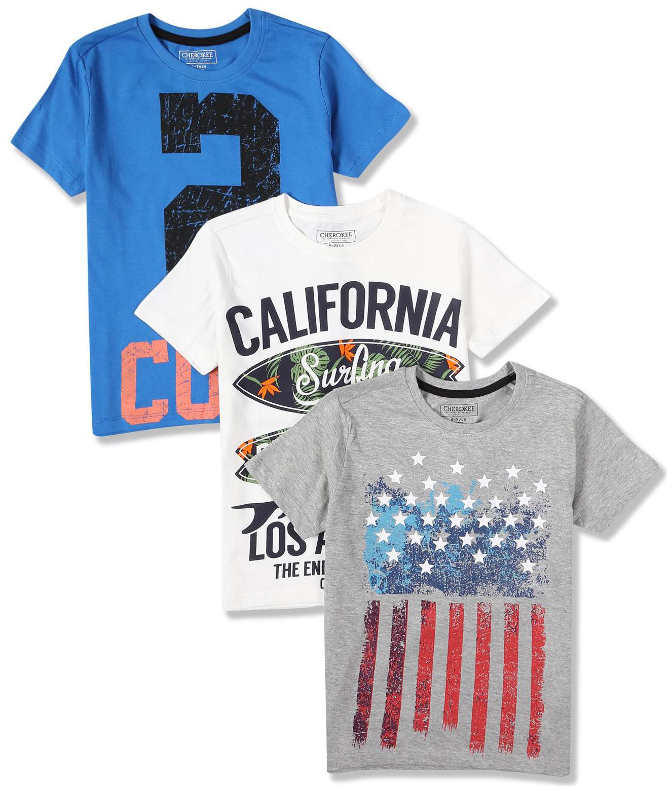 

CHEROKEE Boy Cotton Printed T-shirt - Multi