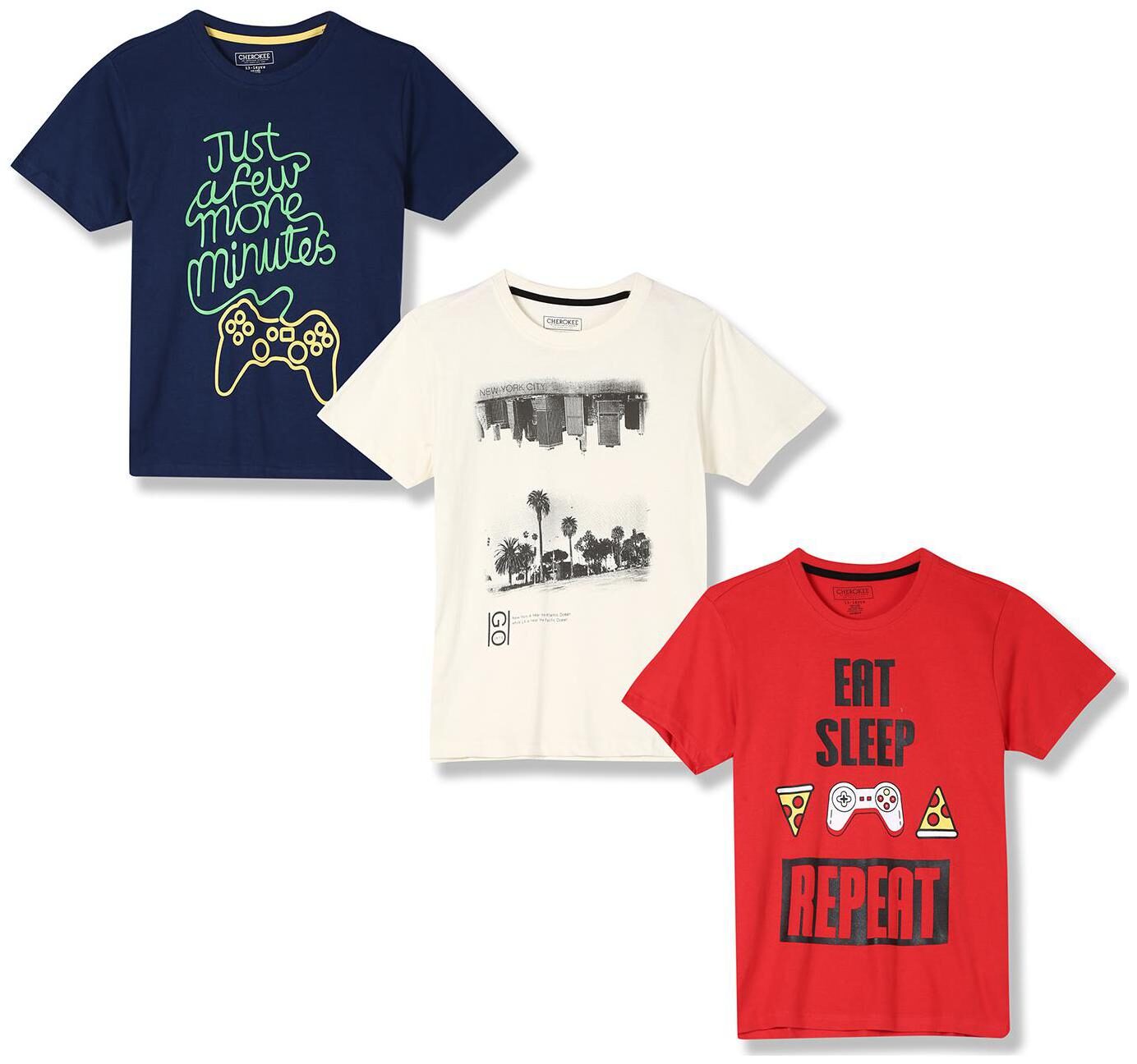 

CHEROKEE Boy Cotton Printed T-shirt - Multi