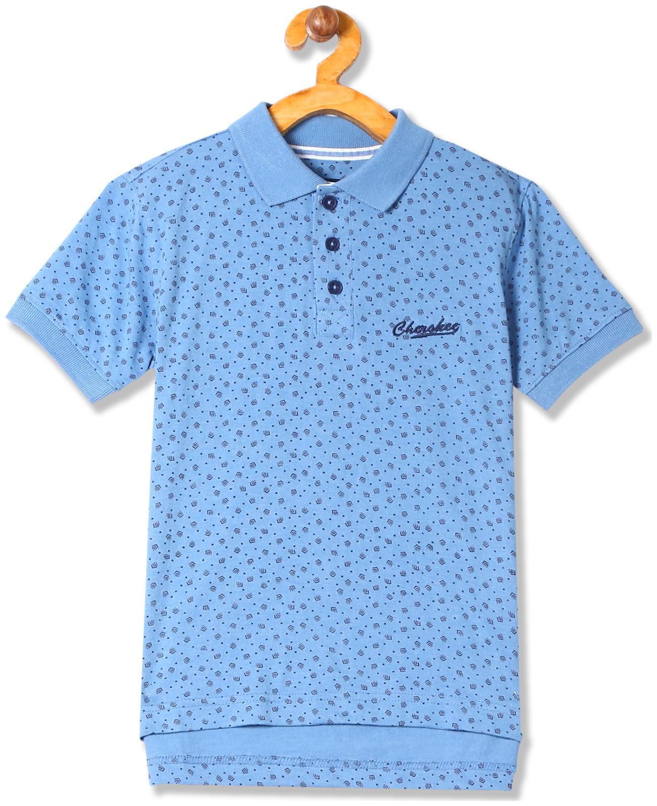 

CHEROKEE Boy Cotton blend Printed T-shirt - Blue