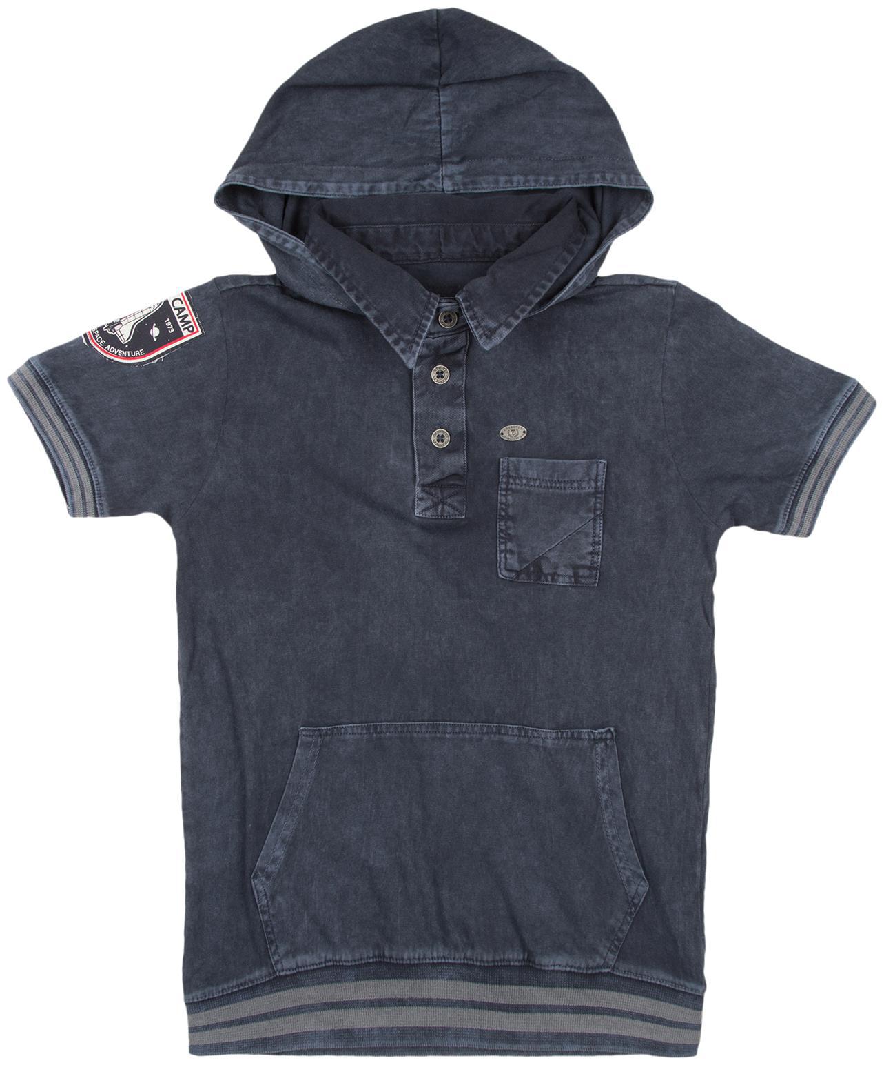 

CHEROKEE Boy Cotton Solid T-shirt - Blue