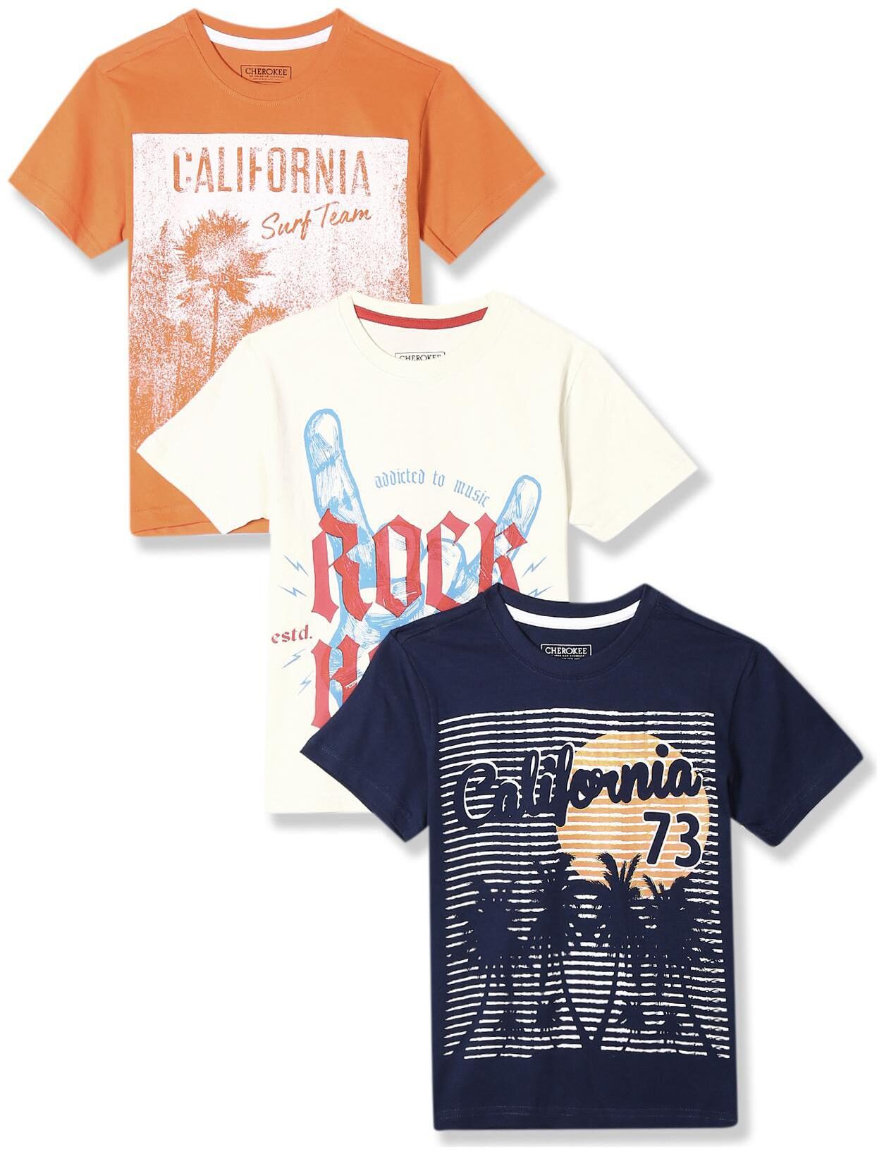 

CHEROKEE Boy Cotton Printed T-shirt - Multi