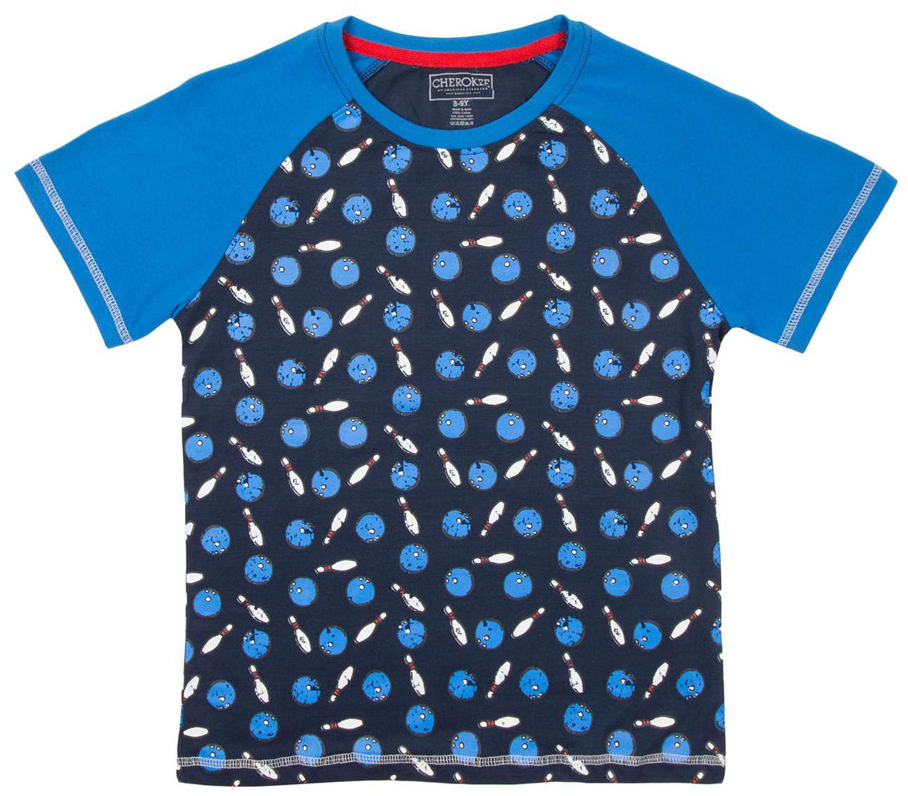 

CHEROKEE Boy Cotton Printed T-shirt - Blue