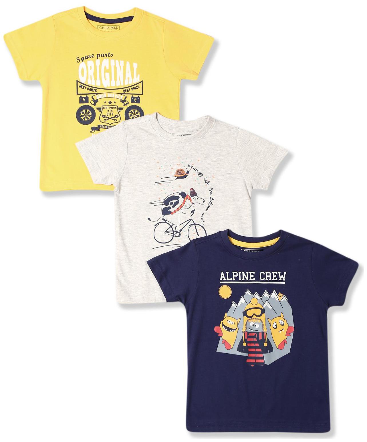 

CHEROKEE Boy Cotton Printed T-shirt - Multi