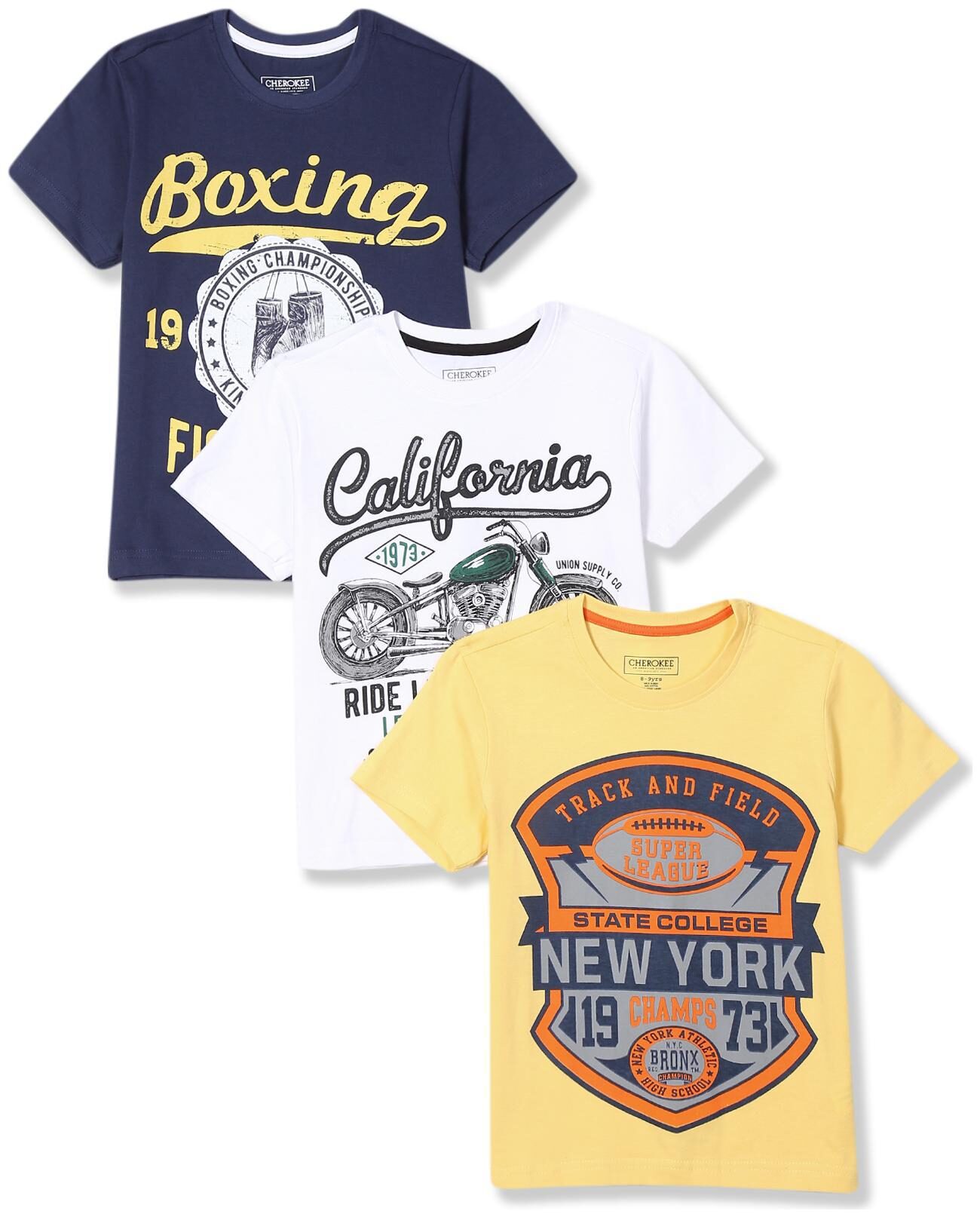 

CHEROKEE Boy Cotton Printed T-shirt - Multi