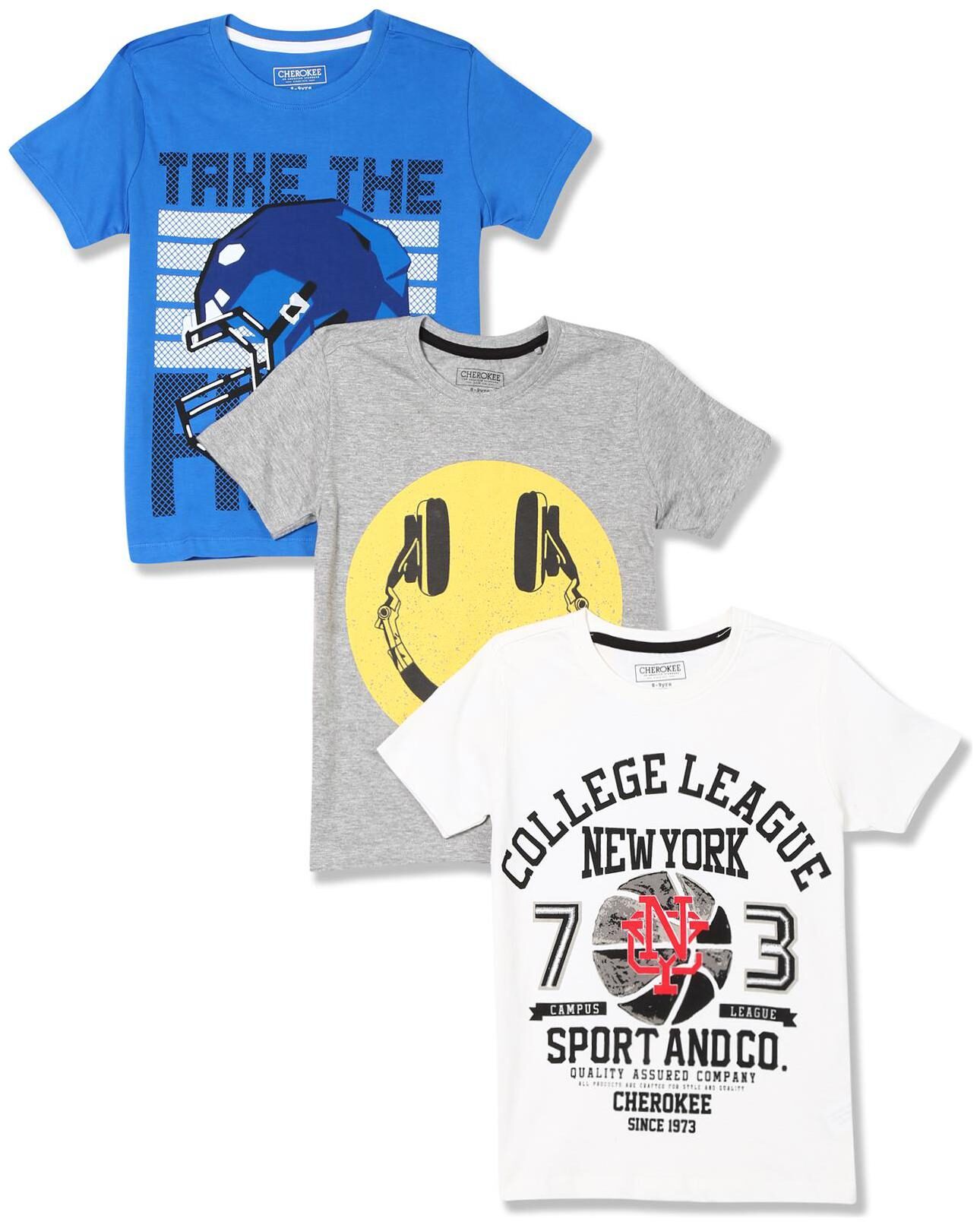 

CHEROKEE Boy Cotton Printed T-shirt - Multi