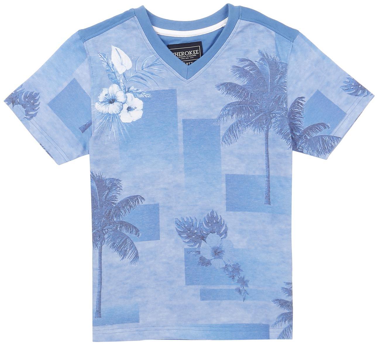 

CHEROKEE Boy Polyester Printed T-shirt - Blue