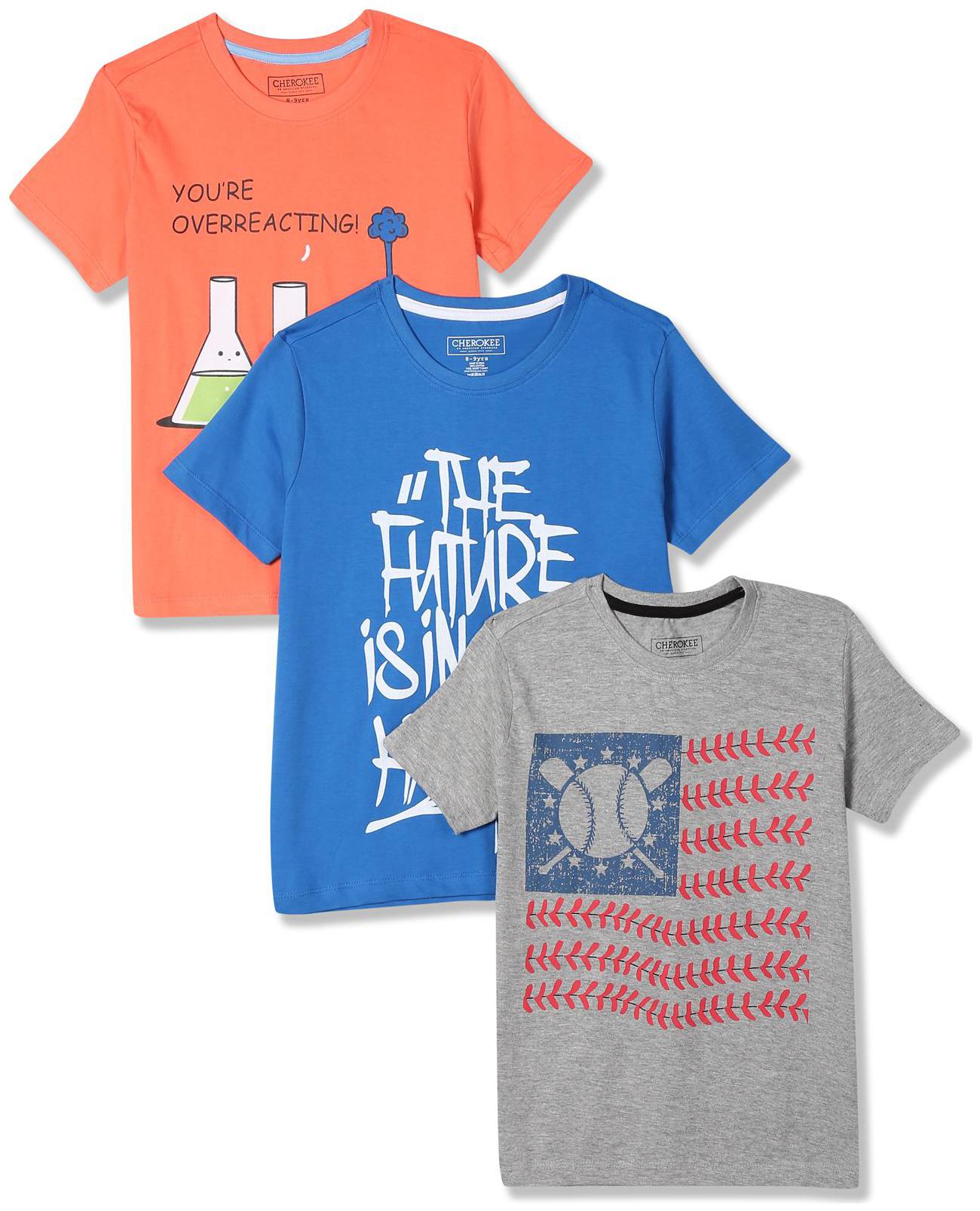 

CHEROKEE Boy Cotton Printed T-shirt - Multi