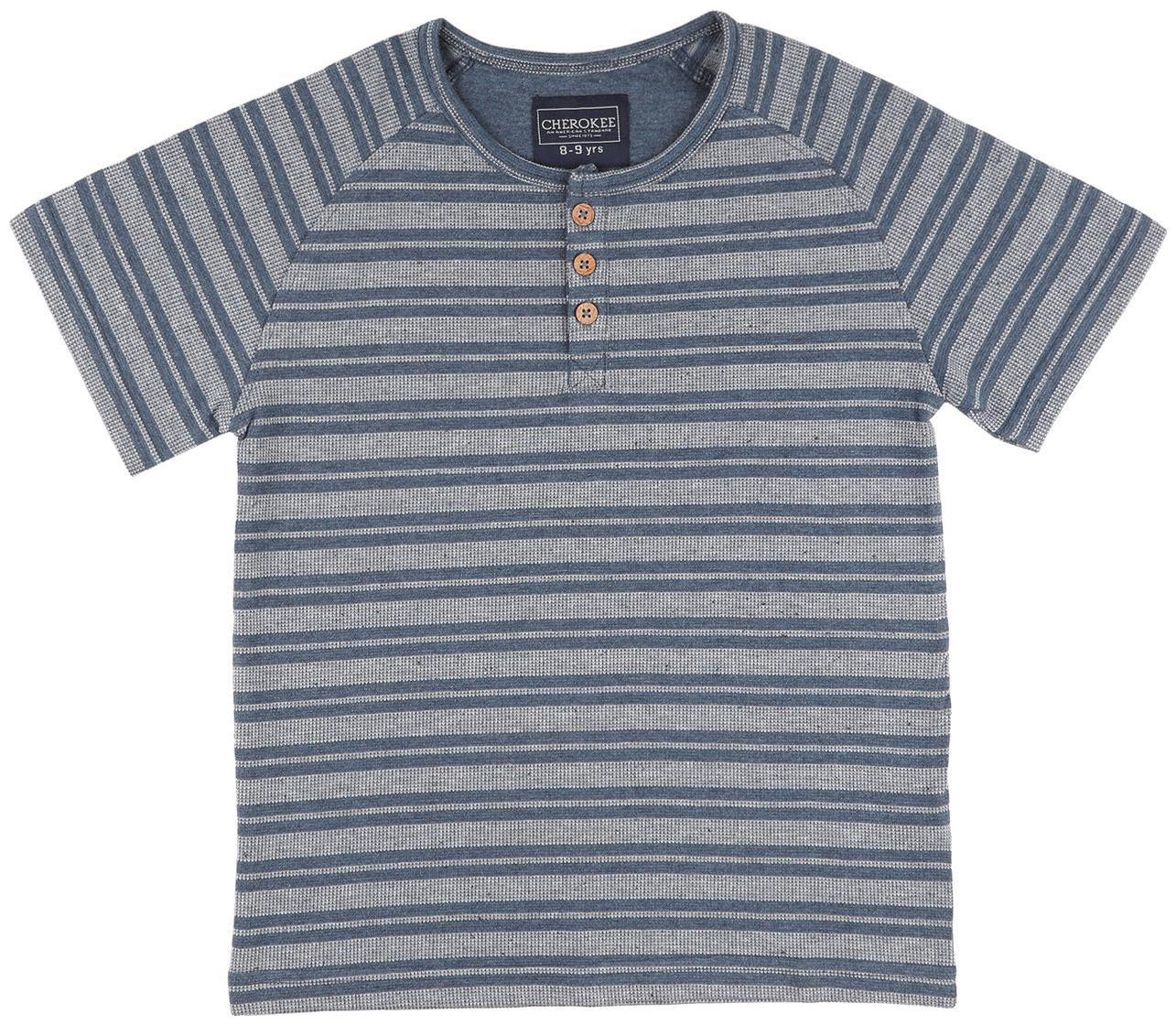 

CHEROKEE Boy Cotton Striped T-shirt - Blue