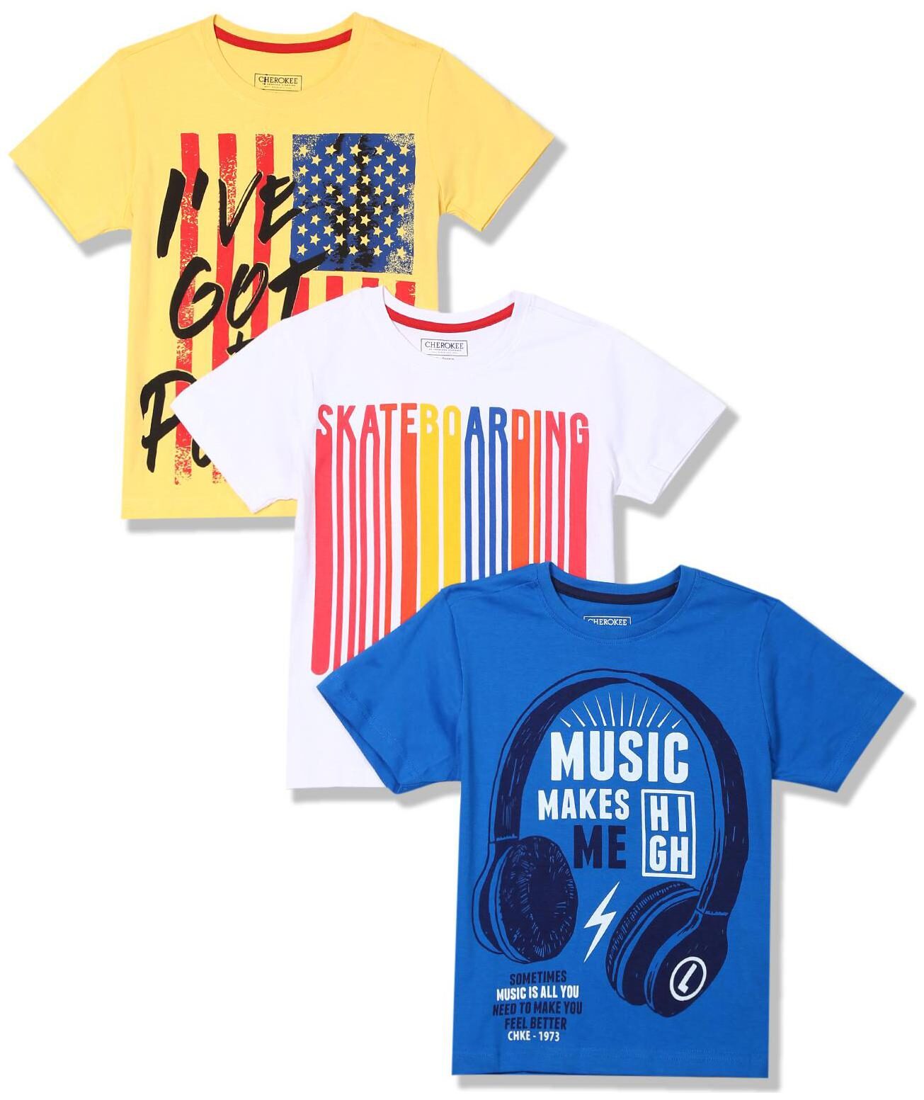 

CHEROKEE Boy Cotton Printed T-shirt - Multi