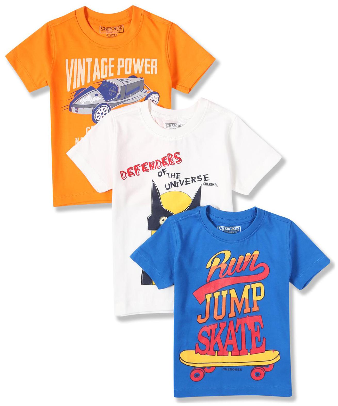 

CHEROKEE Boy Cotton Printed T-shirt - Multi