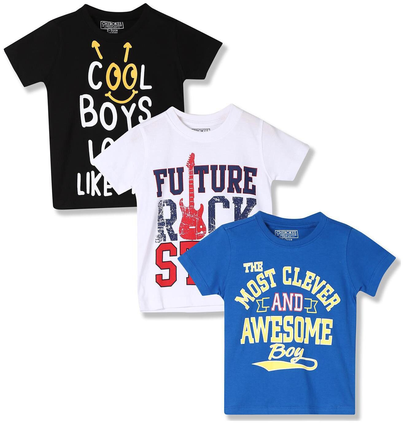 

CHEROKEE Boy Cotton Printed T-shirt - Multi