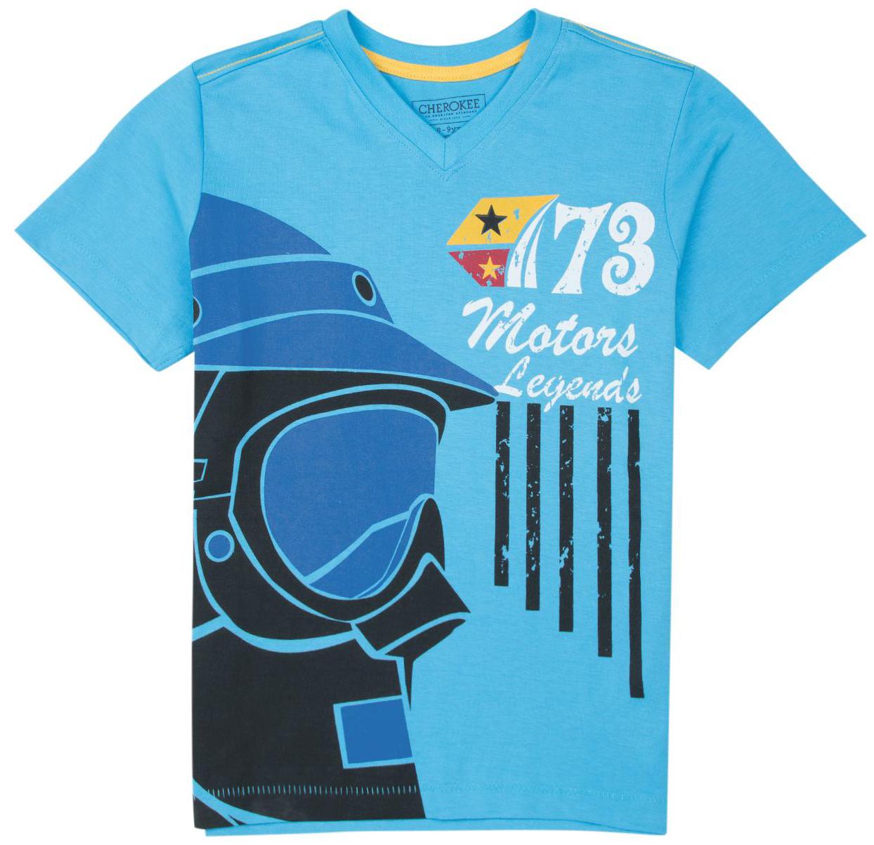 

CHEROKEE Boy Cotton Printed T-shirt - Blue