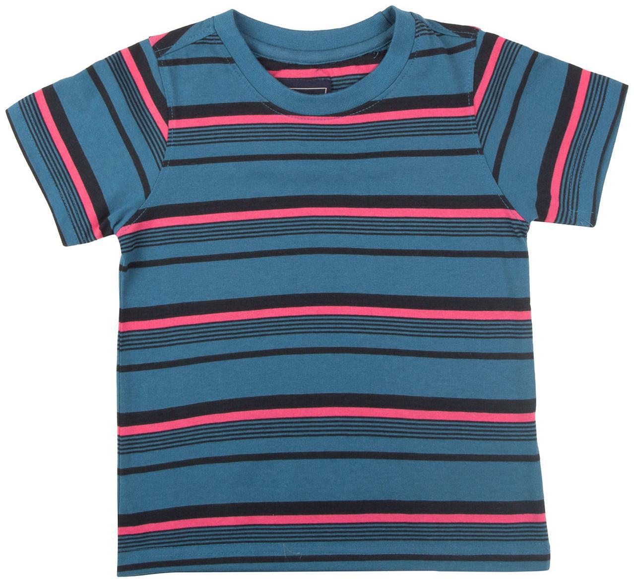 

CHEROKEE Boy Cotton Striped T-shirt - Blue