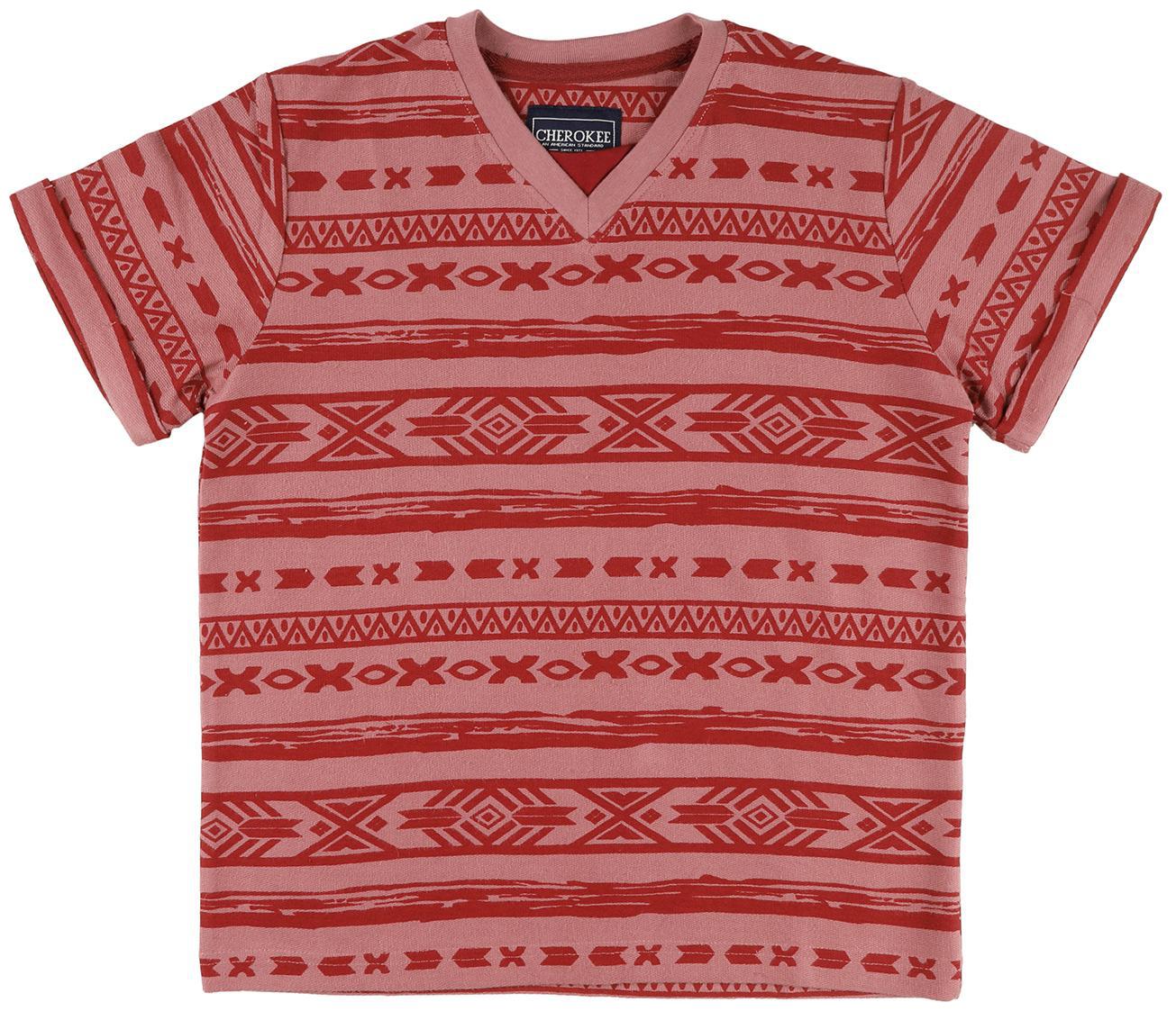 

CHEROKEE Boy Cotton Printed T-shirt - Red