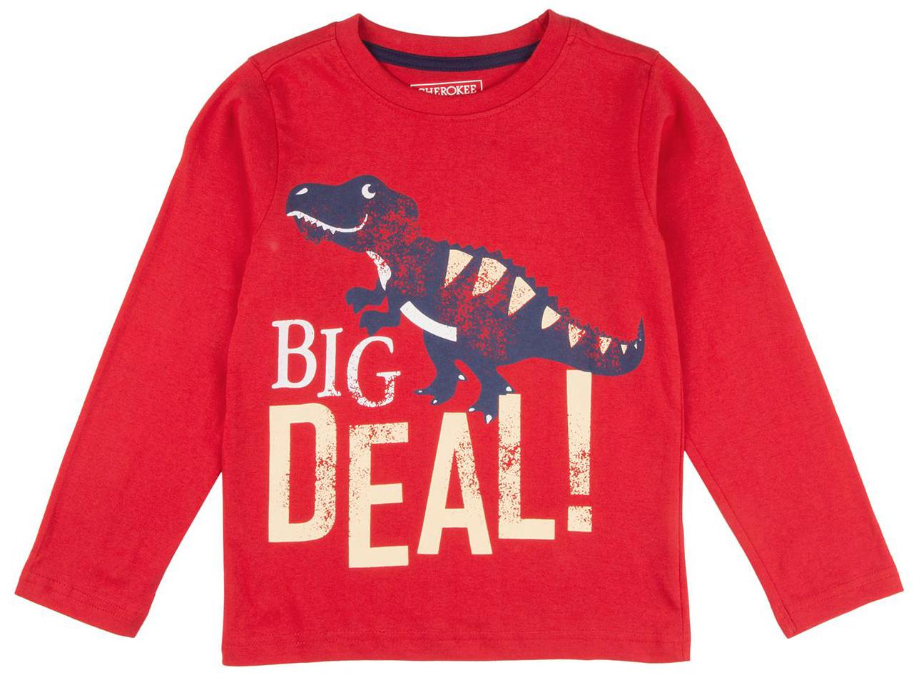 

CHEROKEE Boy Cotton Printed T-shirt - Red