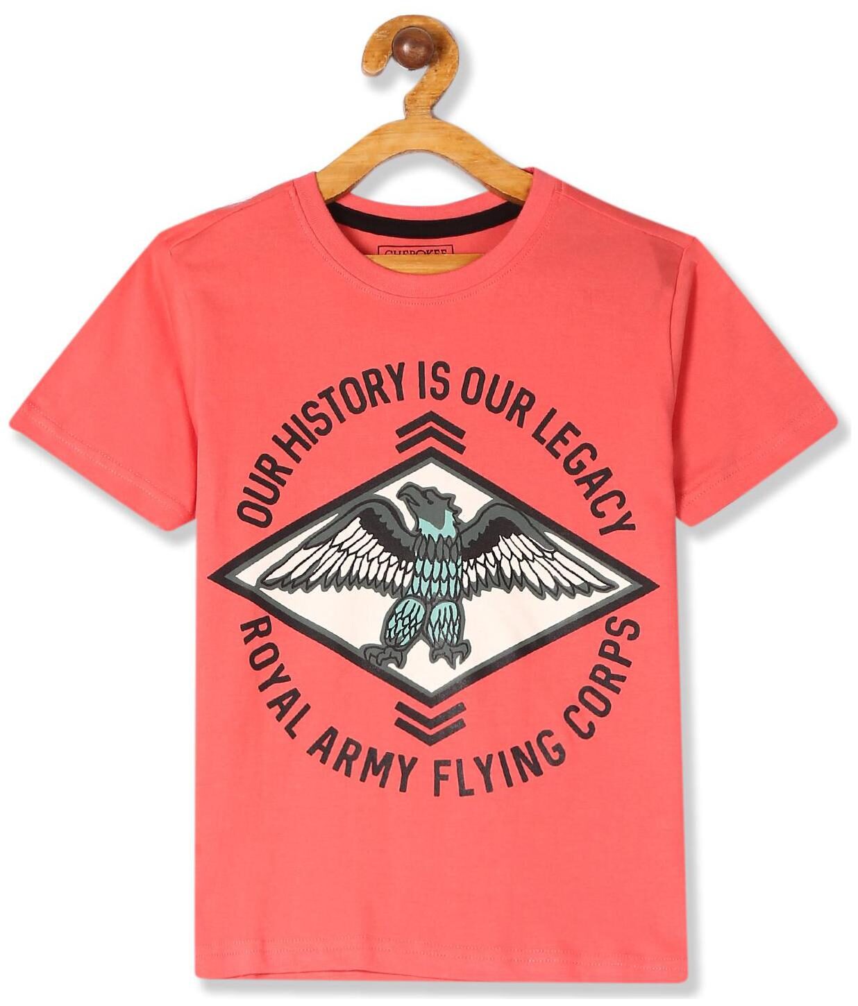 

CHEROKEE Boy Cotton Printed T-shirt - Pink