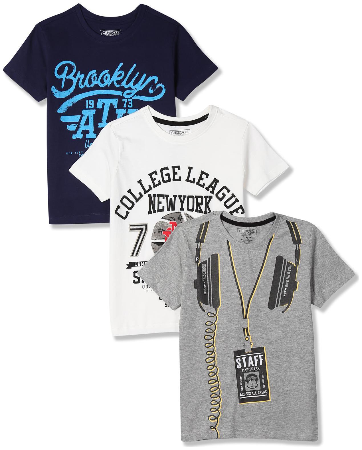 

CHEROKEE Boy Cotton Printed T-shirt - Multi