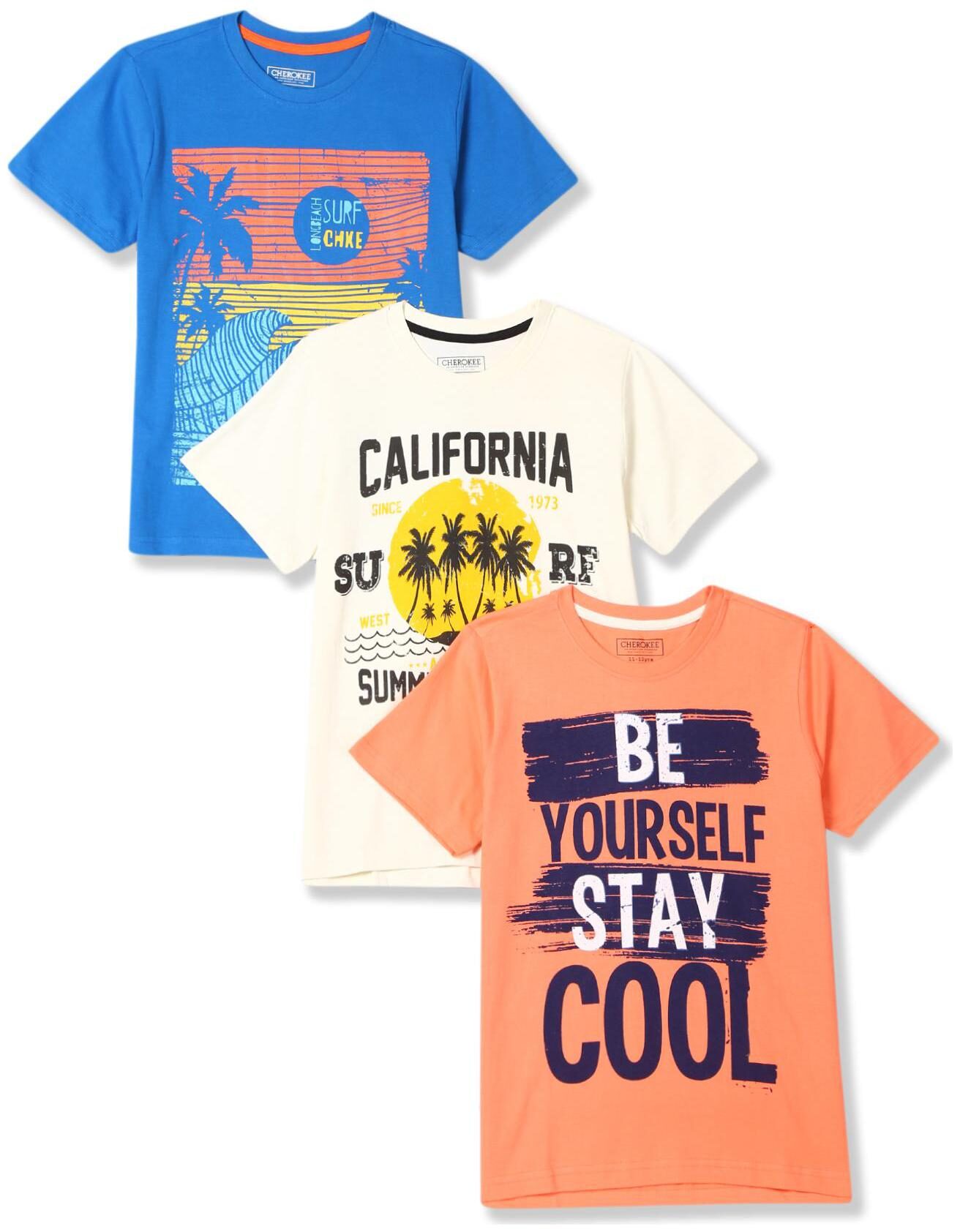 

CHEROKEE Boy Cotton Printed T-shirt - Multi
