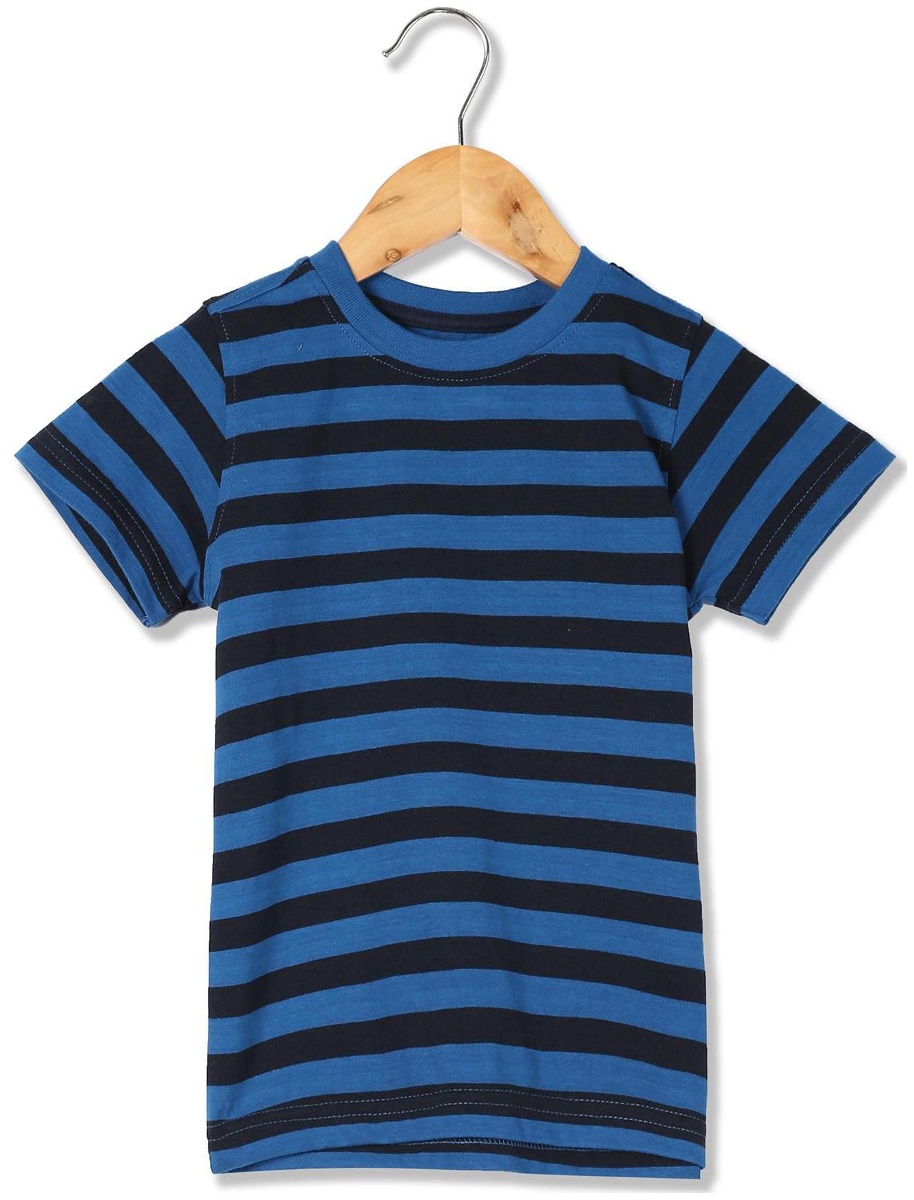 

CHEROKEE Boy Cotton Striped T-shirt - Blue