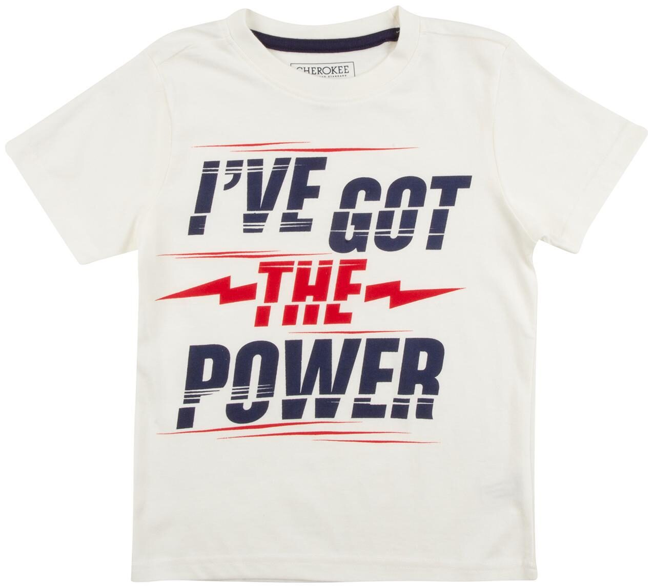 

CHEROKEE Boy Cotton Printed T-shirt - White
