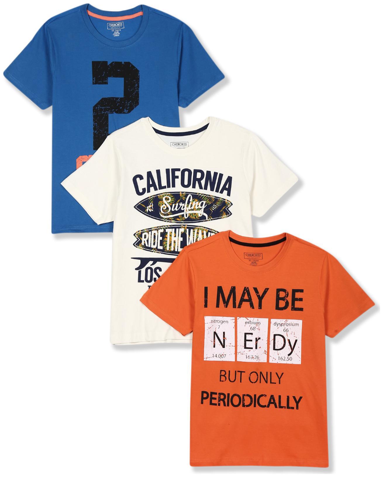 

CHEROKEE Boy Cotton Printed T-shirt - Multi