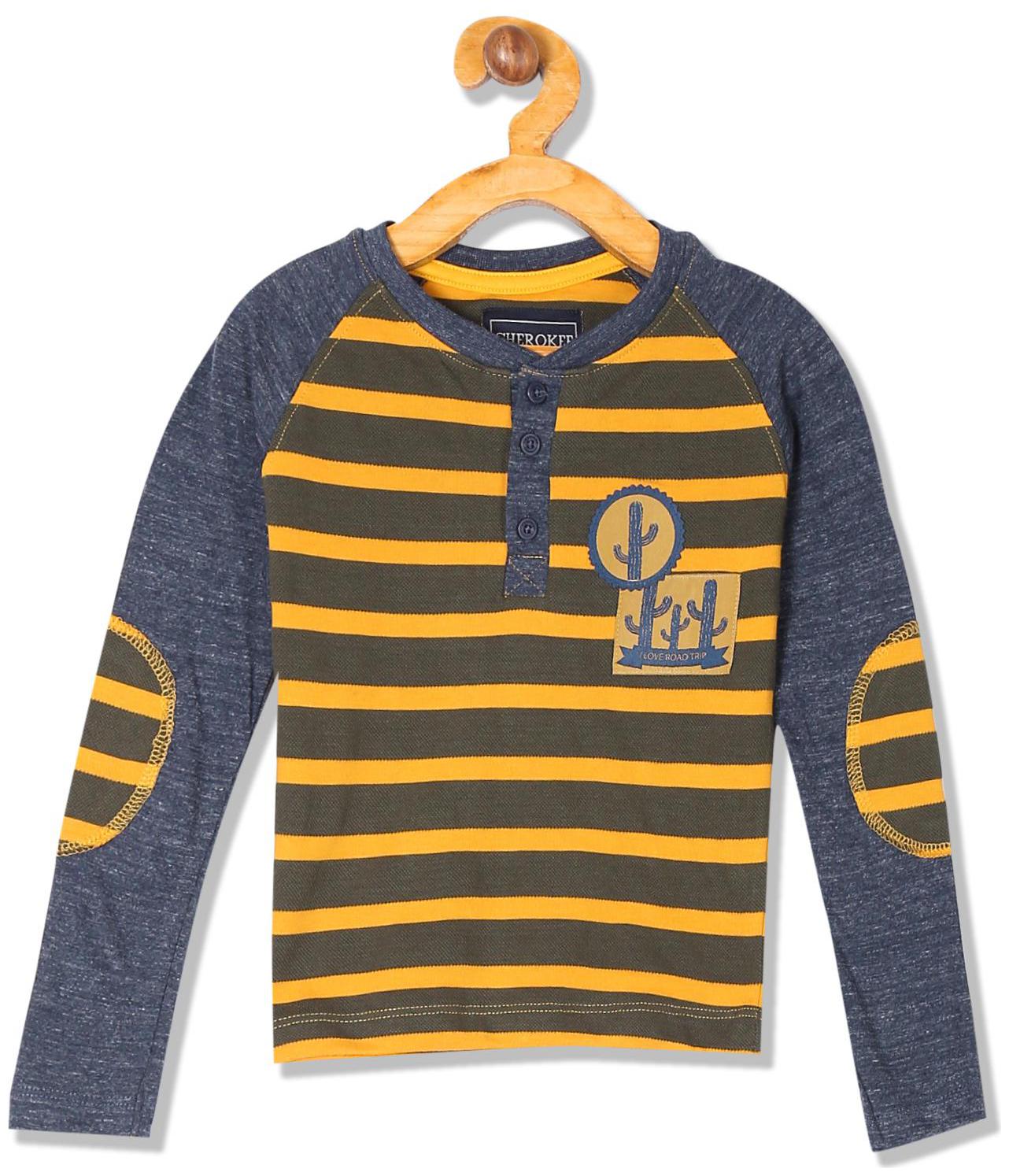 

CHEROKEE Boy Cotton Striped T-shirt - Multi