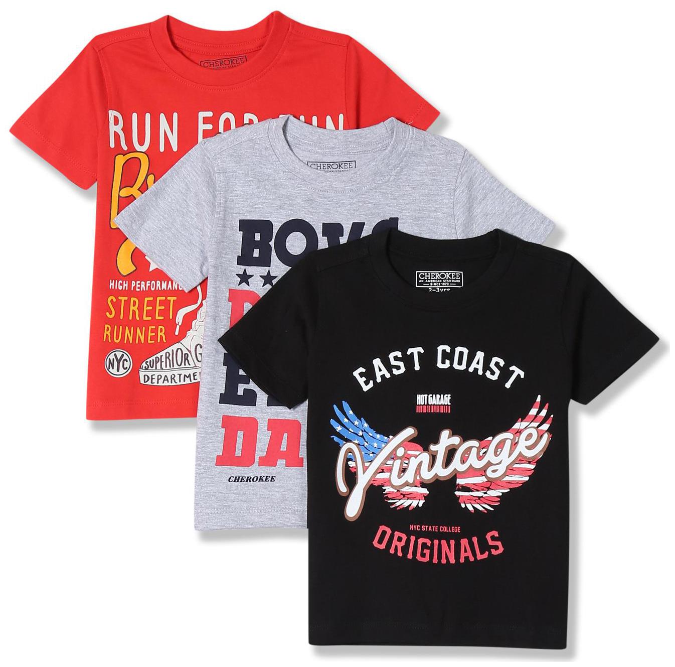 

CHEROKEE Boy Cotton Printed T-shirt - Multi