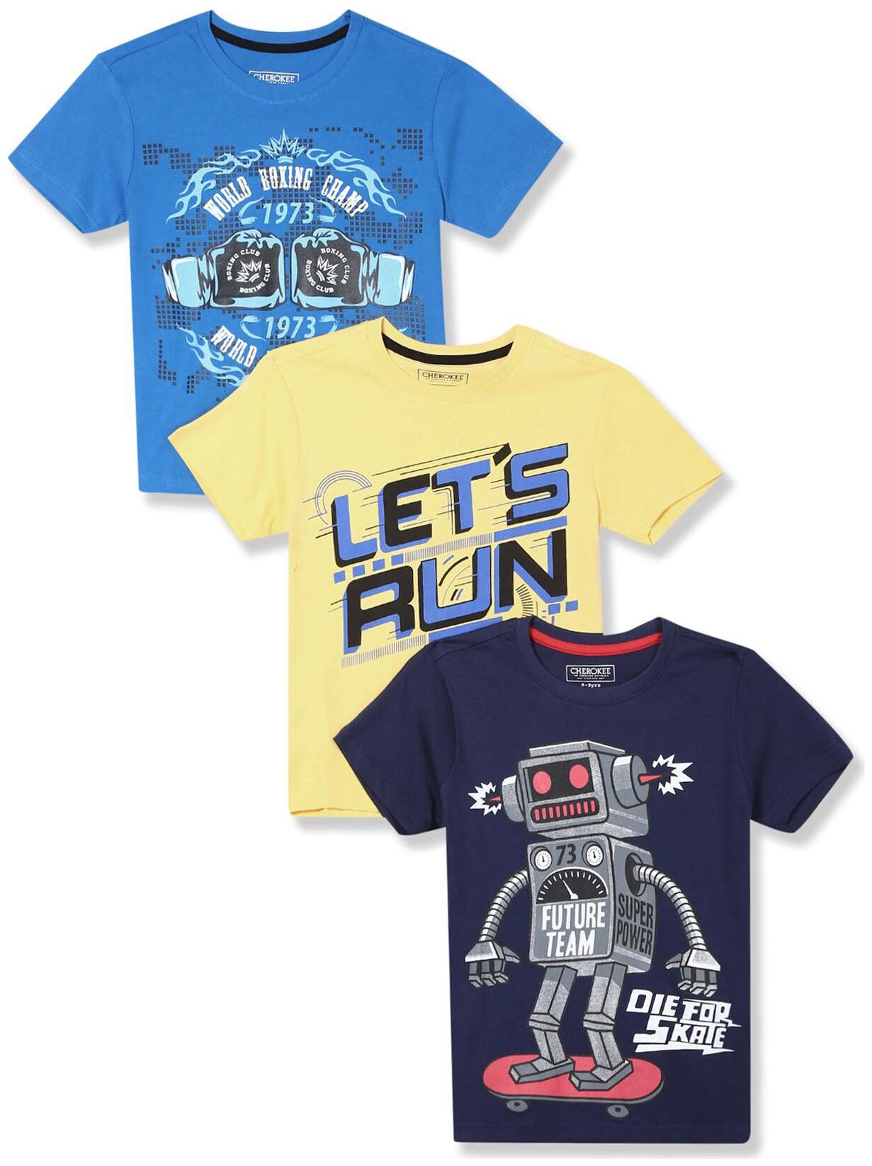 

CHEROKEE Boy Cotton Printed T-shirt - Multi