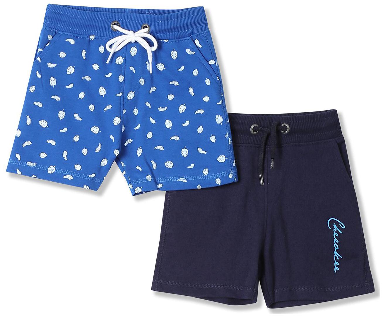 

Cherokee Boys Drawstring Waist Cotton Shorts - Pack Of 2