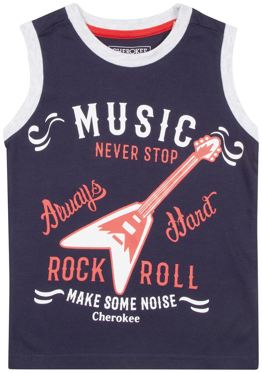 

CHEROKEE Boy Cotton Printed T-shirt - Blue