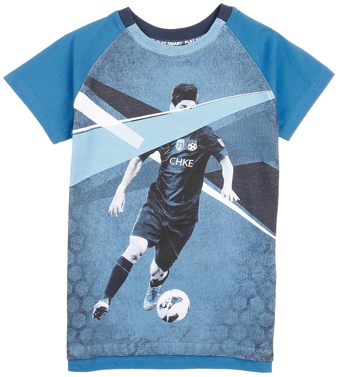 

CHEROKEE Boy Cotton Printed T-shirt - Blue