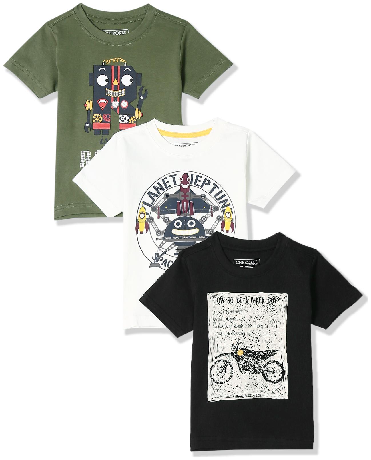 

CHEROKEE Boy Cotton Printed T-shirt - Multi