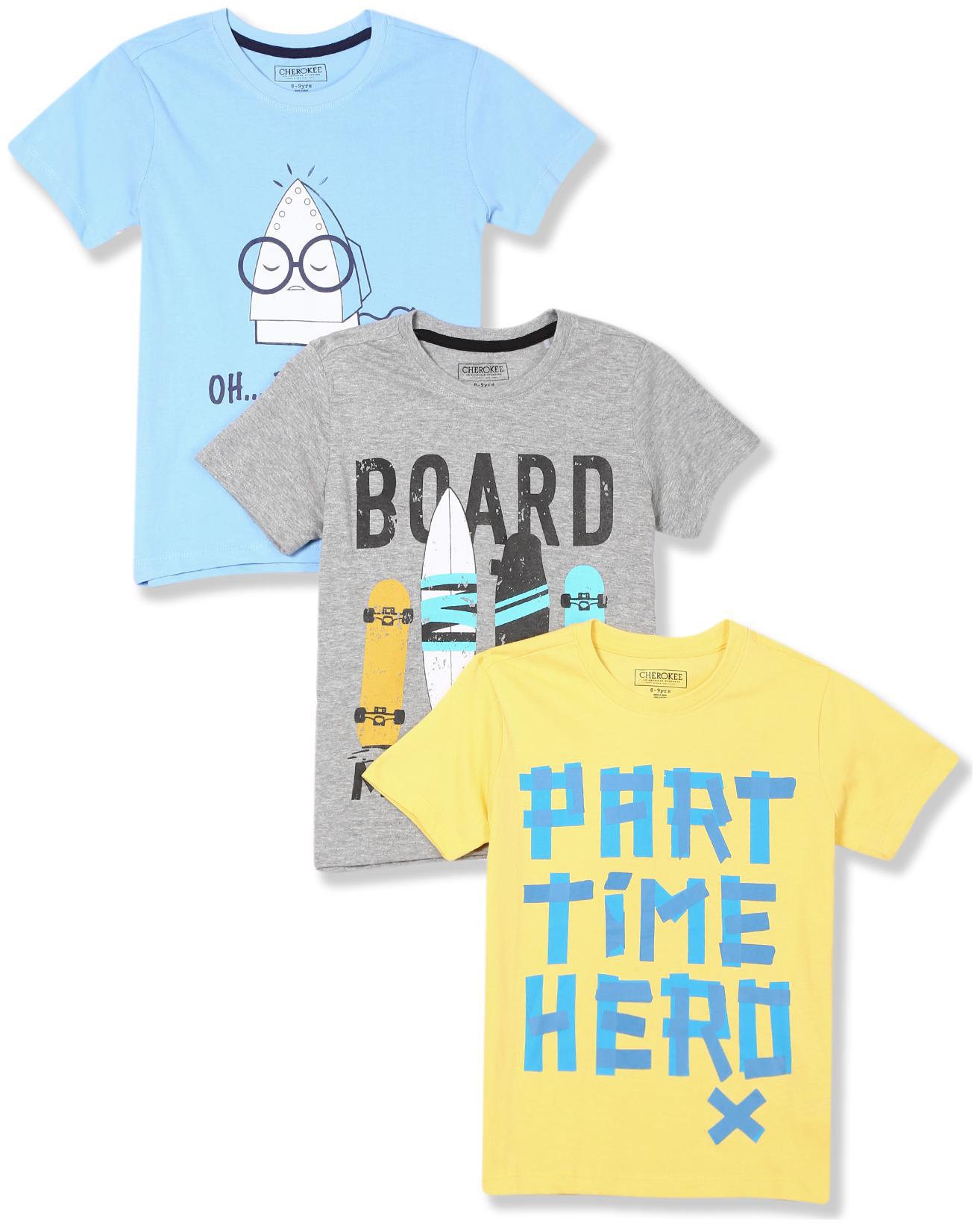 

CHEROKEE Boy Cotton Printed T-shirt - Multi