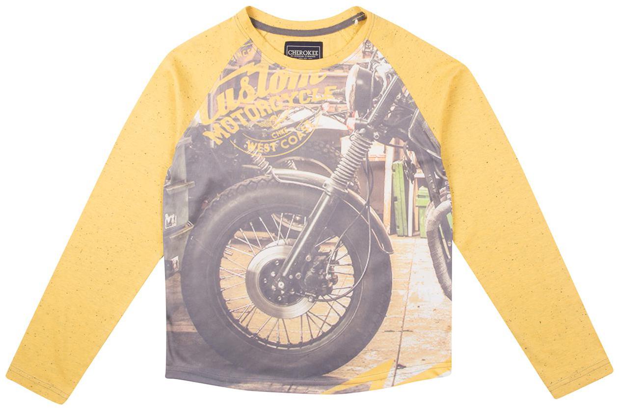

CHEROKEE Boy Cotton Printed T-shirt - Yellow