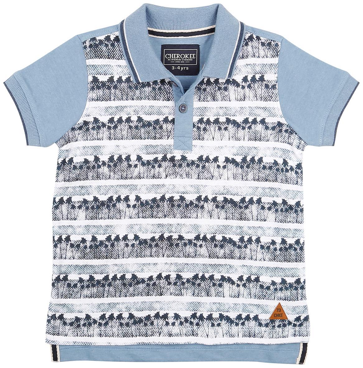 

CHEROKEE Boy Cotton Printed T-shirt - Blue