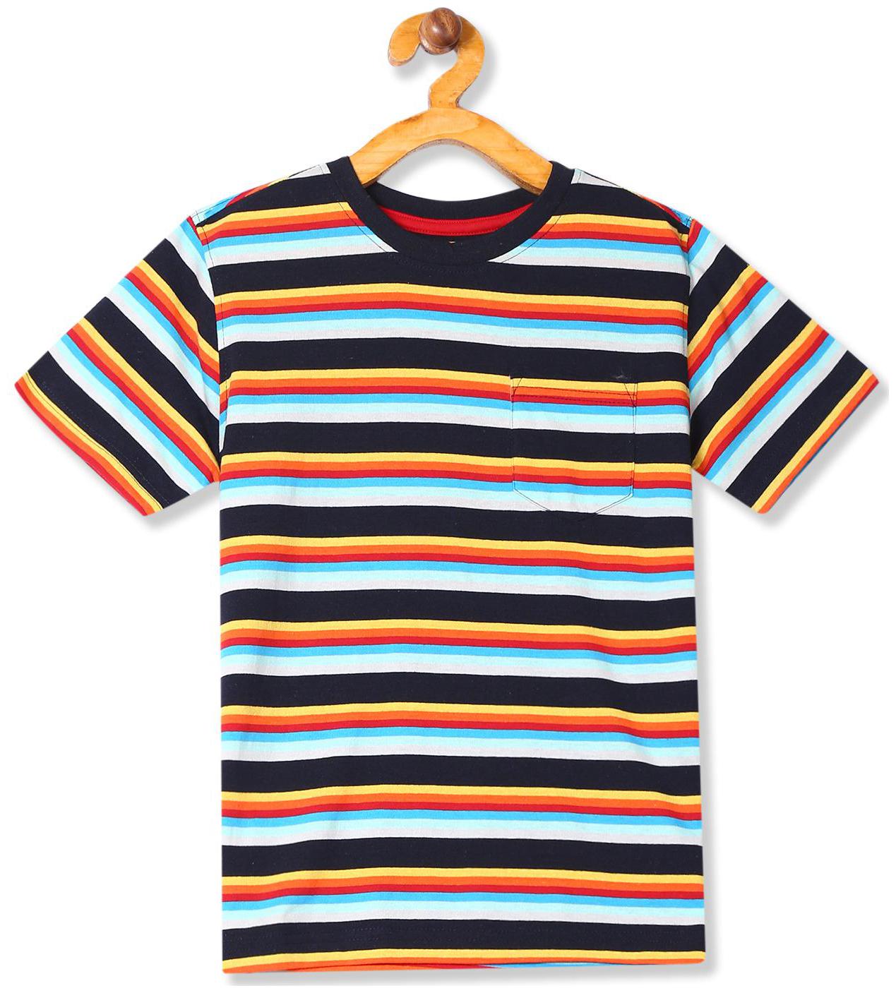

CHEROKEE Boy Cotton Striped T-shirt - Multi