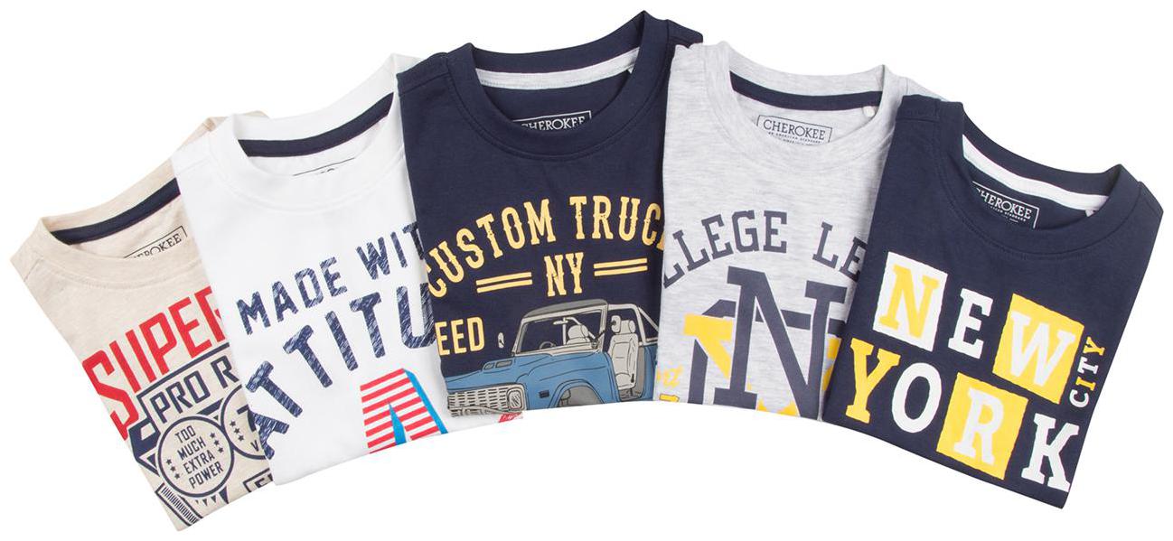 

CHEROKEE Boy Cotton Printed T-shirt - Multi