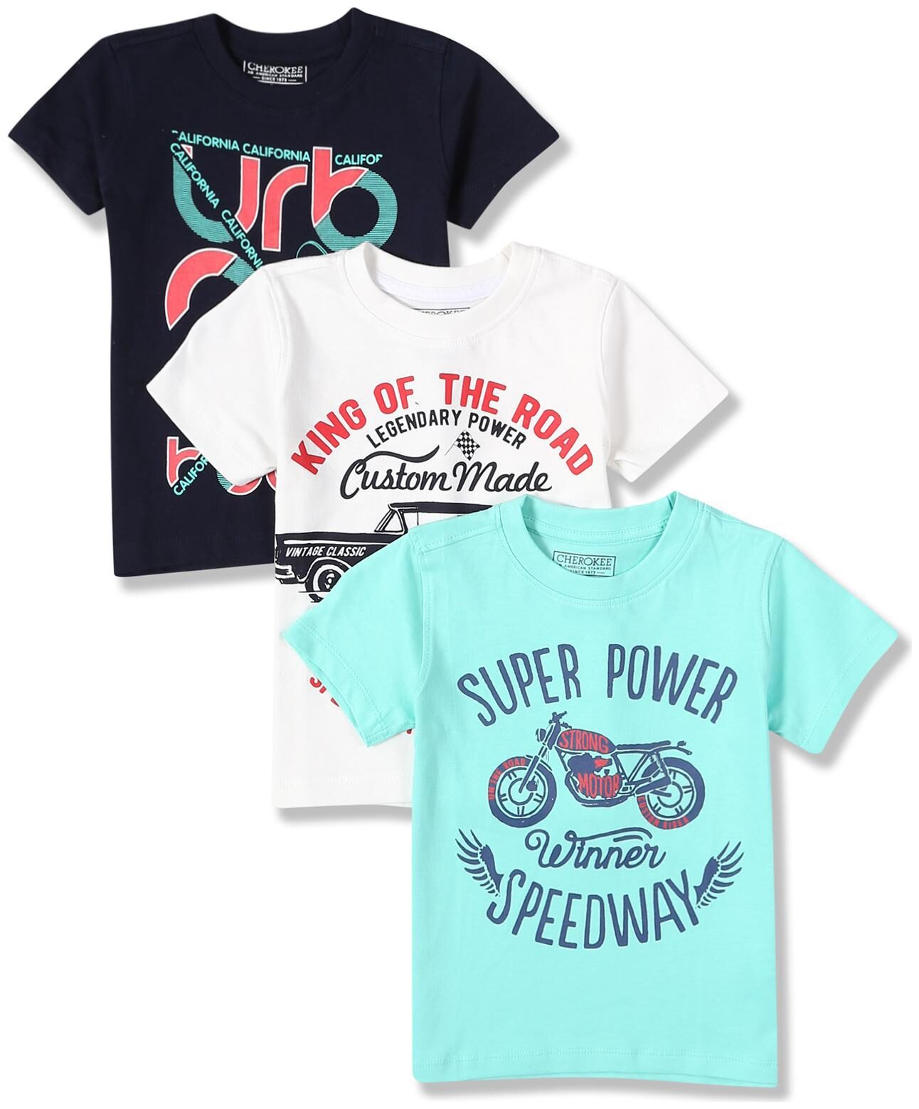 

CHEROKEE Boy Cotton Printed T-shirt - Multi
