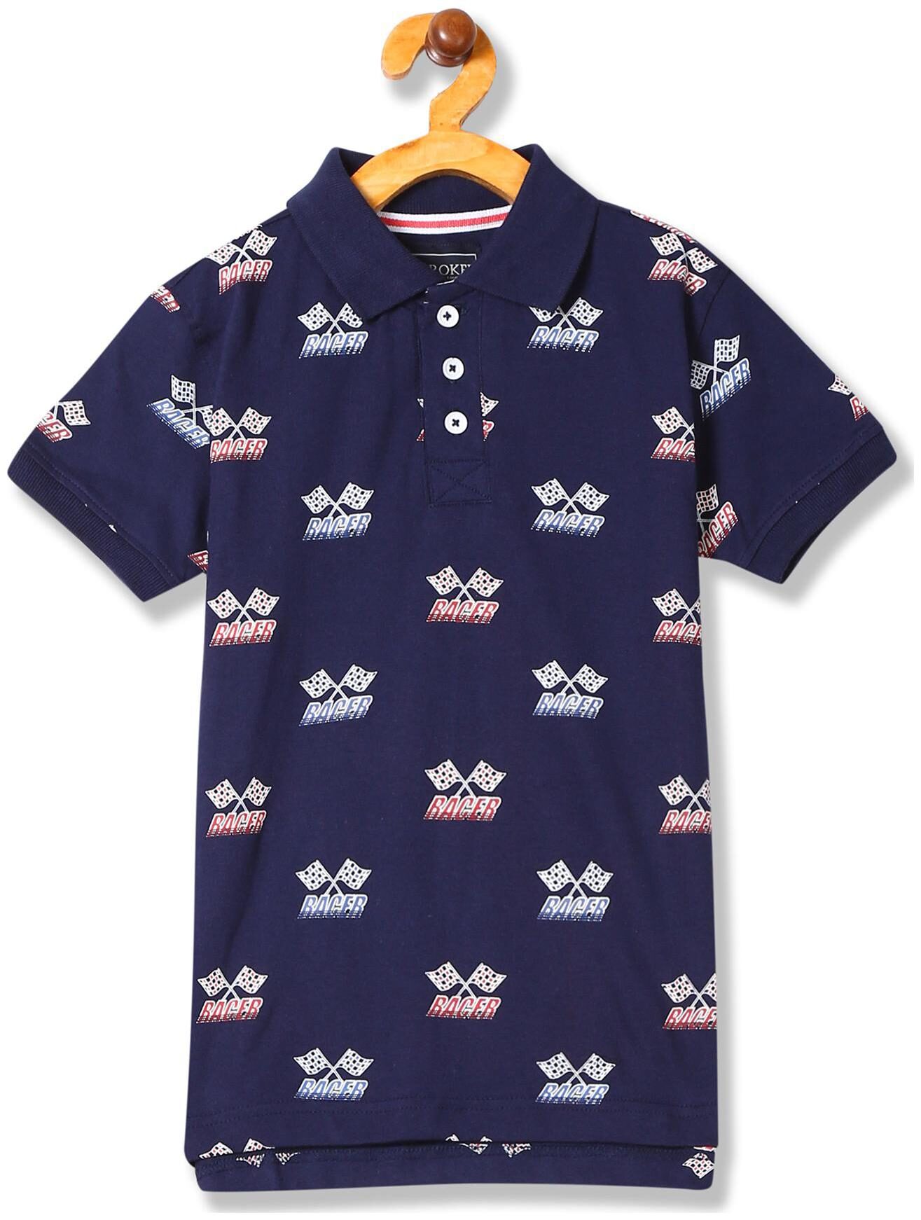 

CHEROKEE Boy Cotton Printed T-shirt - Blue