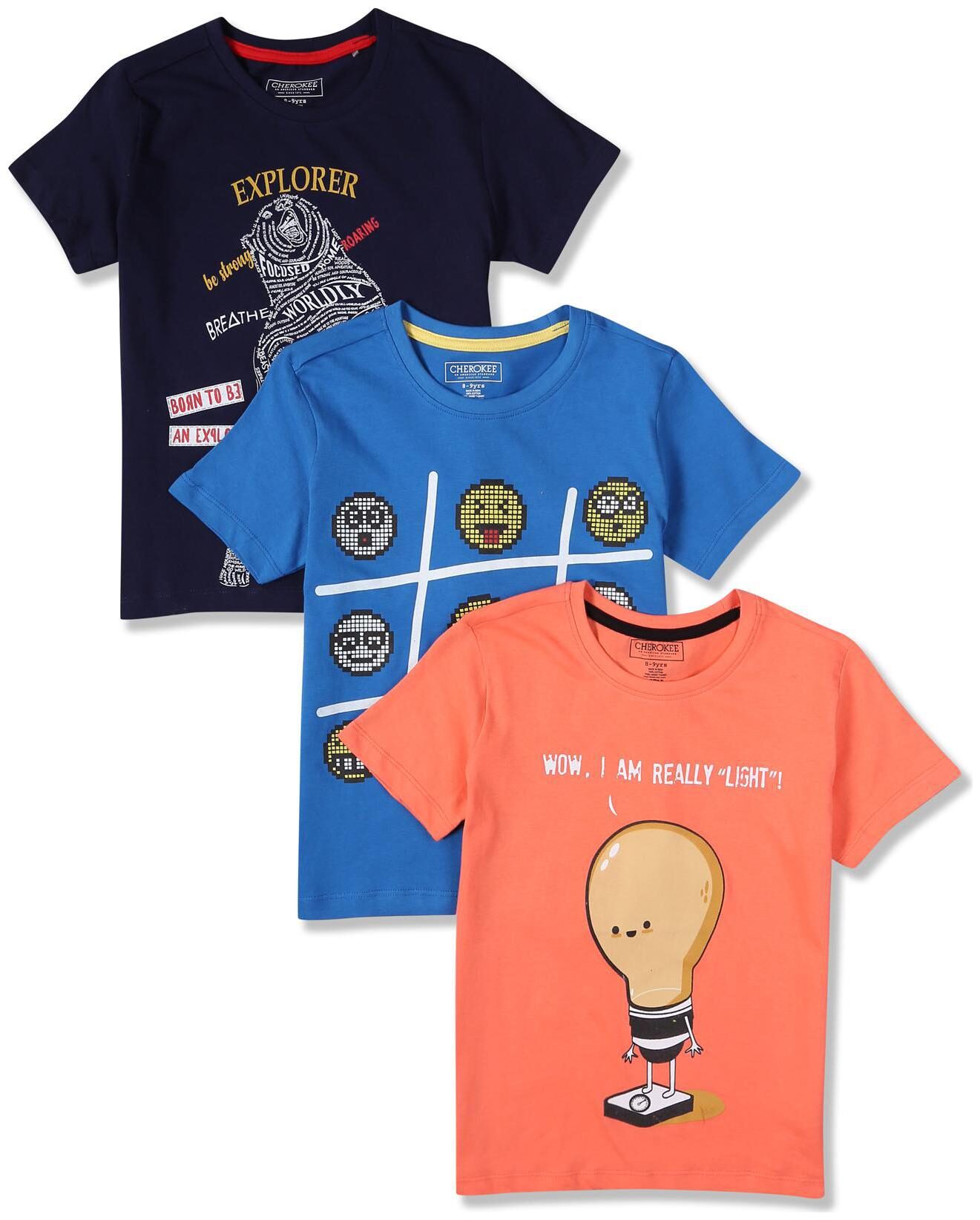 

CHEROKEE Boy Cotton Printed T-shirt - Multi