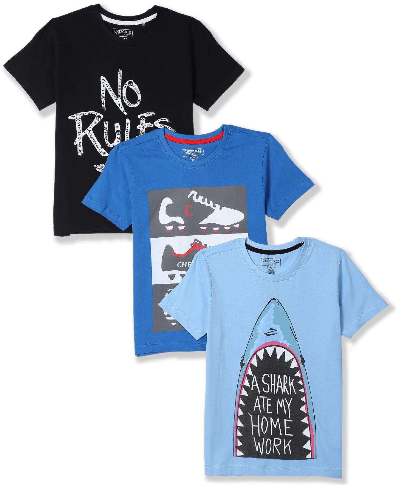 

CHEROKEE Boy Cotton Printed T-shirt - Multi