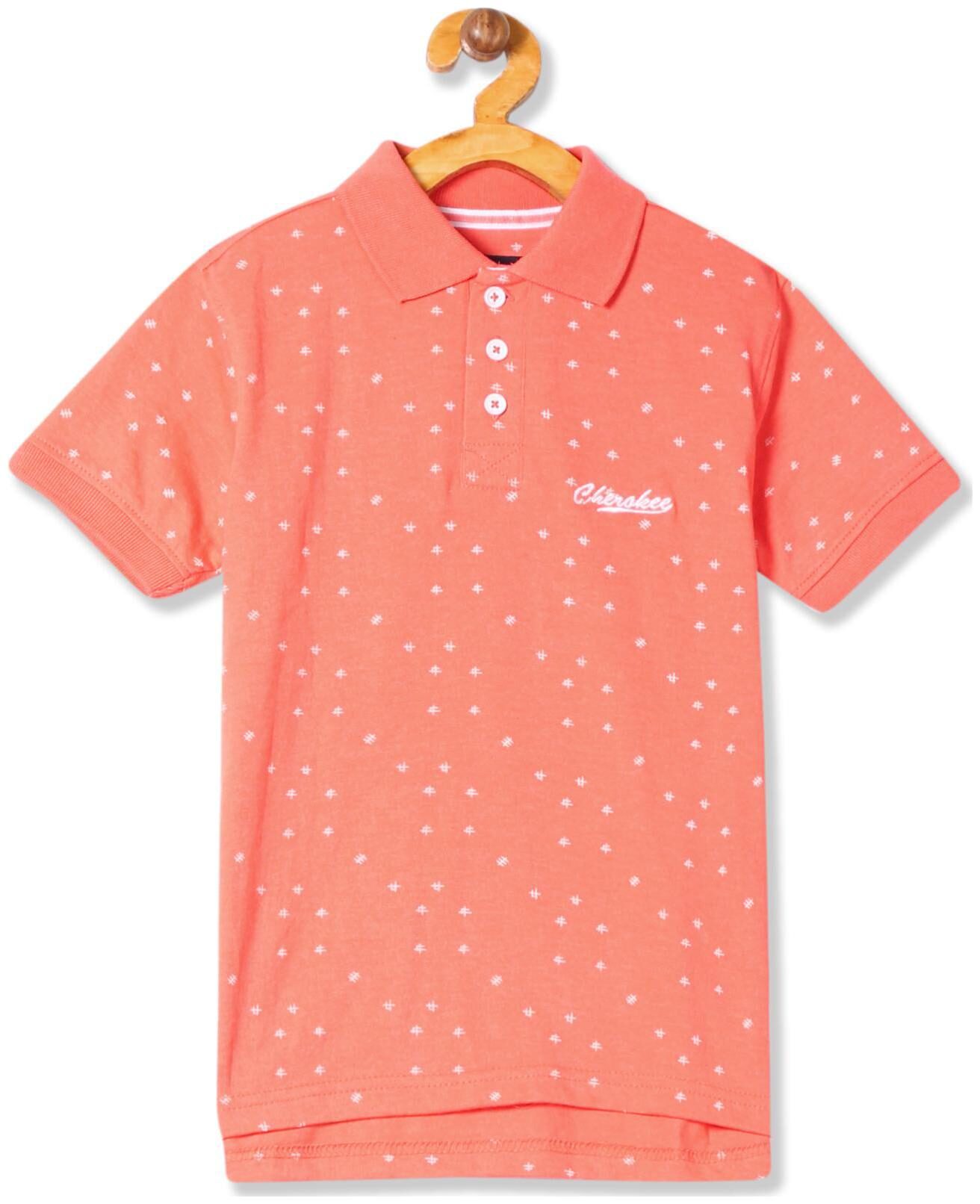 

CHEROKEE Boy Cotton blend Printed T-shirt - Pink