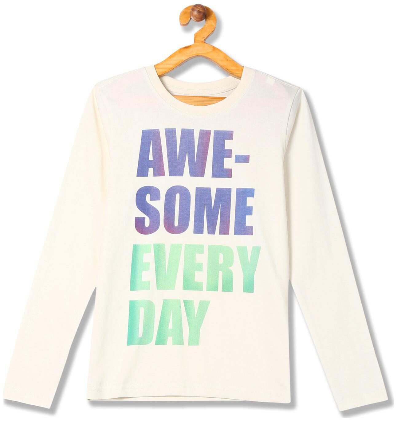 

CHEROKEE Boy Cotton Printed T-shirt - White