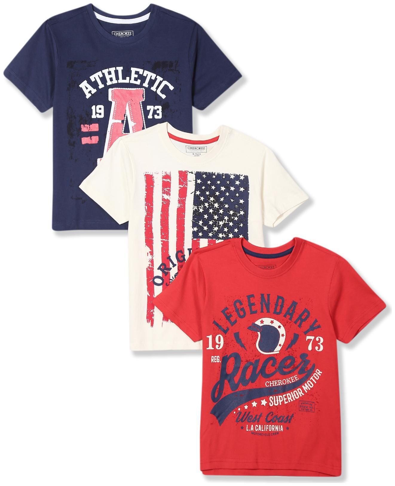 

CHEROKEE Boy Cotton Printed T-shirt - Multi