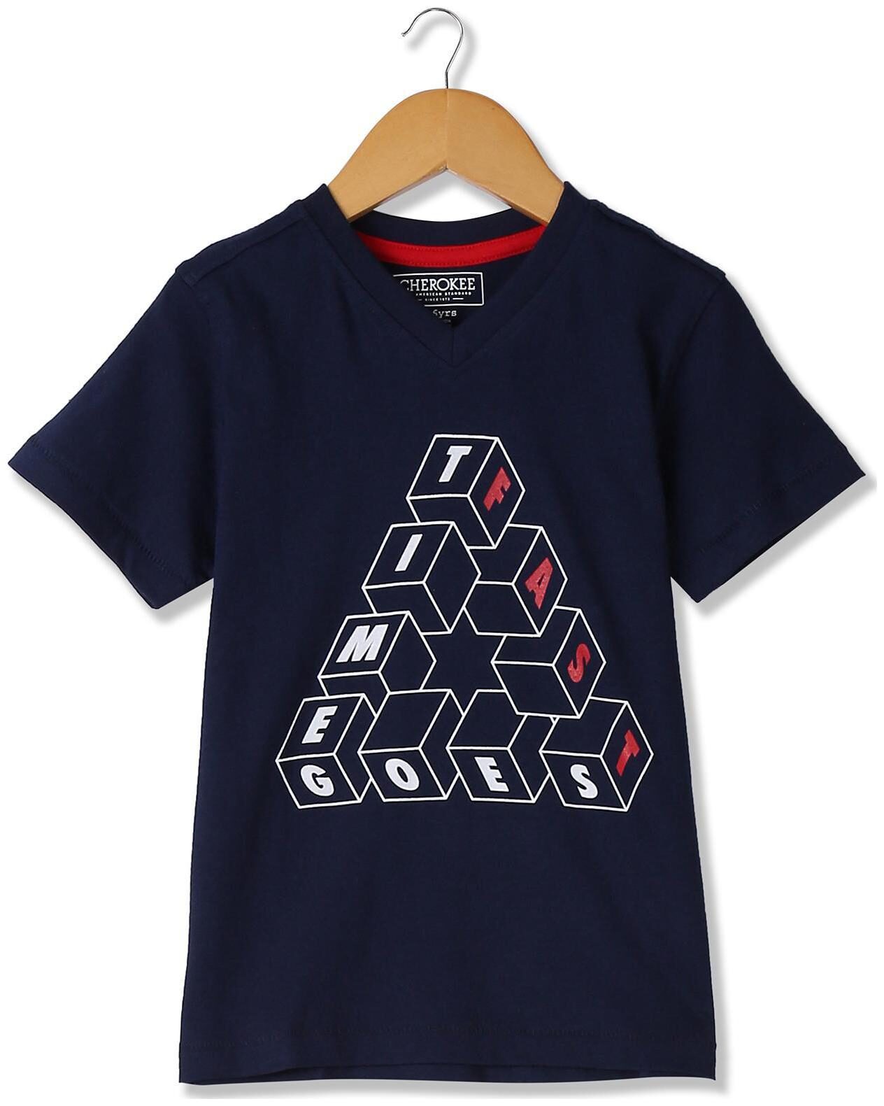 

CHEROKEE Boy Cotton Printed T-shirt - Blue