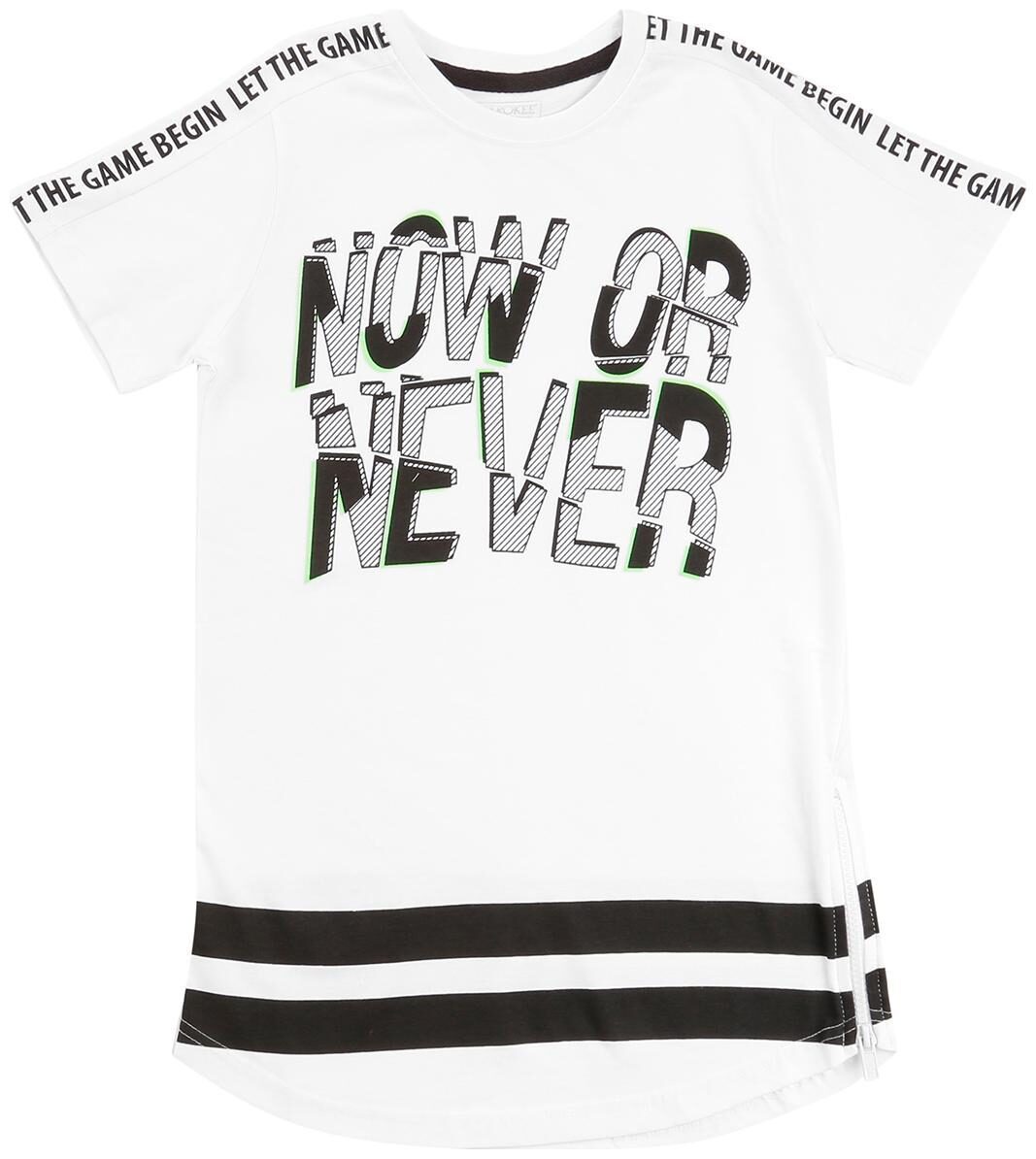 

CHEROKEE Boy Cotton Printed T-shirt - White